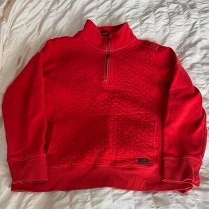 LL Bean quarter zip sweatshirt
